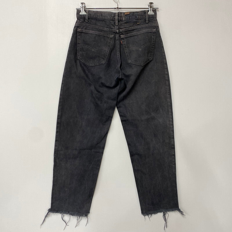 【現状渡し品】【メンズ】 LEVI'S リーバイス 550-0205 刻印650 USA製 RELAX FIT DENIM PANTS リラックス フィット デニム パンツ ボトムス 157-260526-kh-04-izu サイズ：31×34 カラー：ブラック系 万代Net店