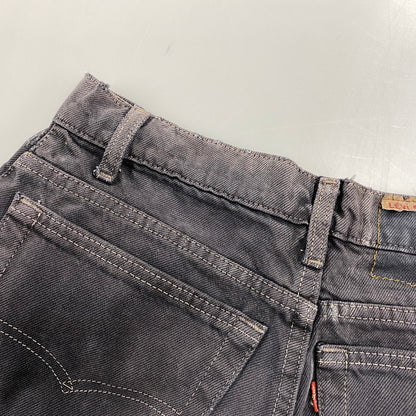 【現状渡し品】【メンズ】 LEVI'S リーバイス 550-0205 刻印650 USA製 RELAX FIT DENIM PANTS リラックス フィット デニム パンツ ボトムス 157-260526-kh-04-izu サイズ：31×34 カラー：ブラック系 万代Net店