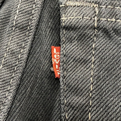 【現状渡し品】【メンズ】 LEVI'S リーバイス 550-0205 刻印650 USA製 RELAX FIT DENIM PANTS リラックス フィット デニム パンツ ボトムス 157-260526-kh-04-izu サイズ：31×34 カラー：ブラック系 万代Net店