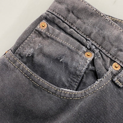 【現状渡し品】【メンズ】 LEVI'S リーバイス 550-0205 刻印650 USA製 RELAX FIT DENIM PANTS リラックス フィット デニム パンツ ボトムス 157-260526-kh-04-izu サイズ：31×34 カラー：ブラック系 万代Net店