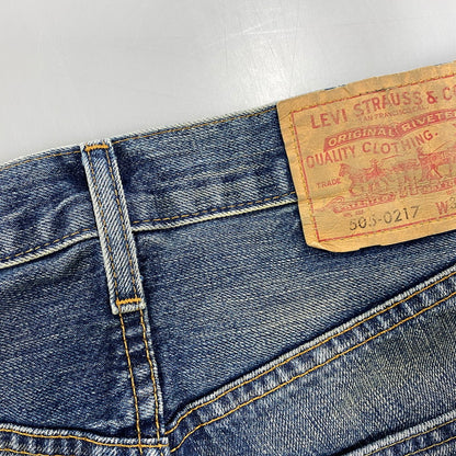【中古品】【メンズ】 LEVI'S VINTAGE CLOTHING リーバイス ビンテージ クロージング PC9-67505-0061 42TALON BIG E トルコ製 505 DENIM PANTS ビッグE デニム パンツ ボトムス 156-260526-kh-09-izu サイズ：30×32 カラー：インディゴ 万代Net店