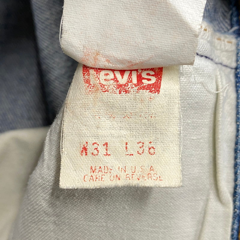 【中古品】【メンズ】 LEVI'S リーバイス 501-5900 刻印555 USA製 DENIM PANTS デニム パンツ ボトムス 157-260526-kh-08-izu サイズ：31×36 カラー：インディゴ 万代Net店