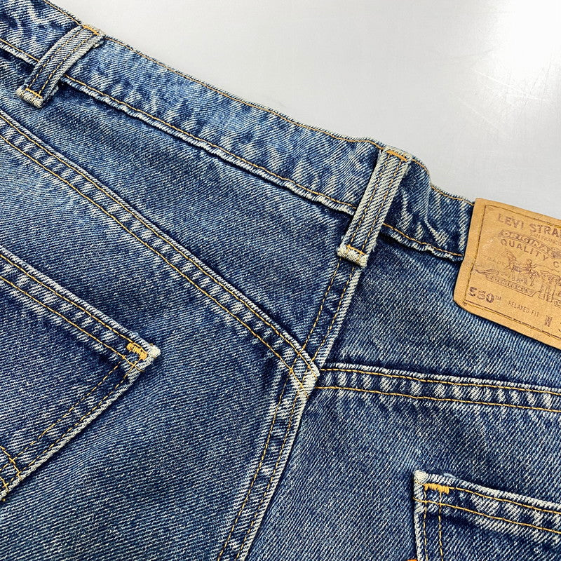 【中古品】【メンズ】 LEVI'S リーバイス 40550-0310 刻印515 USA製 オレンジタブ RELAX FIT DENIM PANTS リラックス フィット デニム パンツ ボトムス 157-260526-kh-10-izu サイズ：36×30 カラー：インディゴ 万代Net店