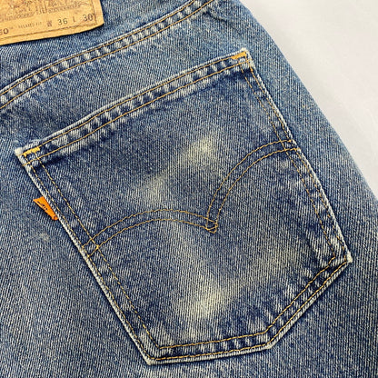 【中古品】【メンズ】 LEVI'S リーバイス 40550-0310 刻印515 USA製 オレンジタブ RELAX FIT DENIM PANTS リラックス フィット デニム パンツ ボトムス 157-260526-kh-10-izu サイズ：36×30 カラー：インディゴ 万代Net店