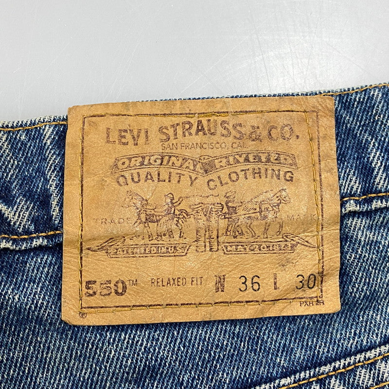 【中古品】【メンズ】 LEVI'S リーバイス 40550-0310 刻印515 USA製 オレンジタブ RELAX FIT DENIM PANTS リラックス フィット デニム パンツ ボトムス 157-260526-kh-10-izu サイズ：36×30 カラー：インディゴ 万代Net店