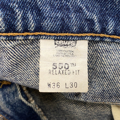 【中古品】【メンズ】 LEVI'S リーバイス 40550-0310 刻印515 USA製 オレンジタブ RELAX FIT DENIM PANTS リラックス フィット デニム パンツ ボトムス 157-260526-kh-10-izu サイズ：36×30 カラー：インディゴ 万代Net店