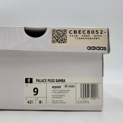 【中古品】【メンズ】 ADIDAS アディダス × PALACE パレス HQ6098 PUIG SAMBA プイグ サンバ スニーカー 靴 161-260526-kh-16-izu サイズ：27 カラー：FOOTWEAR WHITE/CORE BLACK/GUM 万代Net店