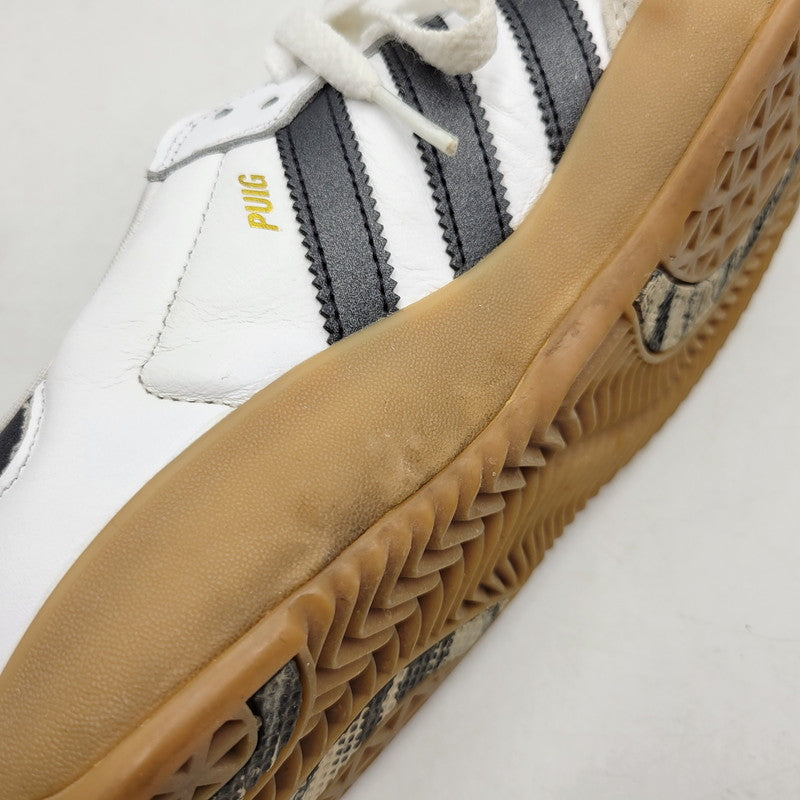 【中古品】【メンズ】 ADIDAS アディダス × PALACE パレス HQ6098 PUIG SAMBA プイグ サンバ スニーカー 靴 161-260526-kh-16-izu サイズ：27 カラー：FOOTWEAR WHITE/CORE BLACK/GUM 万代Net店