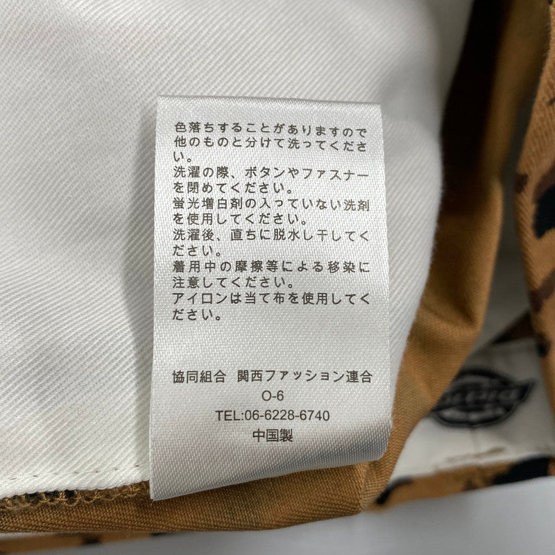 【中古品】【メンズ】 WACKO MARIA ワコマリア × DICKIES ディッキーズ DICKES-WM-PT05 PLEATED SHORT TROUSERS TYPE 2 ショート トラウザー パンツ 153-260526-kh-07-izu サイズ：M カラー：マルチ 万代Net店