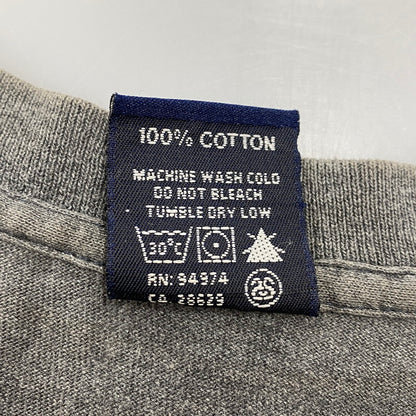 【中古品】【メンズ】 OLD STUSSY オールド ステューシー 両シングル 紺タグ USA製 STUCCI SS TEE ショートスリーブ Tシャツ トップス 142-260526-kh-12-izu サイズ：M カラー：グレー 万代Net店
