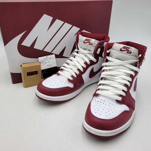 【中古品】【メンズ】 NIKE ナイキ AIR JORDAN 1 RETRO HIGH OG DZ5485-160 エア ジョーダン 1 レトロ ハイ OG スニーカー シューズ 靴 160-260529-as-02-izu サイズ：27.5cm カラー：WHITE/TEAM RED 万代Net店