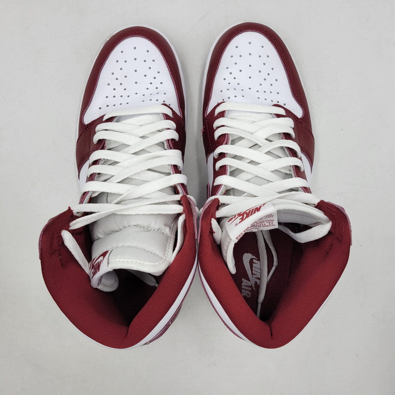 【中古品】【メンズ】 NIKE ナイキ AIR JORDAN 1 RETRO HIGH OG DZ5485-160 エア ジョーダン 1 レトロ ハイ OG スニーカー シューズ 靴 160-260529-as-02-izu サイズ：27.5cm カラー：WHITE/TEAM RED 万代Net店