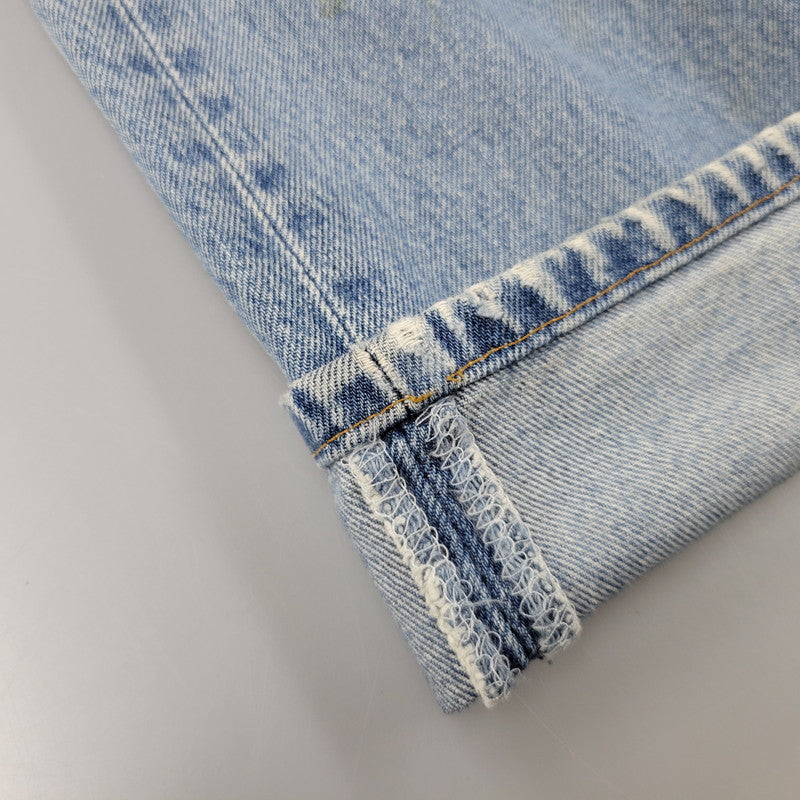 【現状渡し品】【メンズ】 Levi's リーバイス 501 DENIM PANTS 501-0193 デニムパンツ 刻印511 USA製 ジーンズ 157-260528-as-05-izu サイズ：34×32 カラー：ライトインディゴ 万代Net店