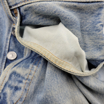 【現状渡し品】【メンズ】 Levi's リーバイス 501 DENIM PANTS 501-0193 デニムパンツ 刻印511 USA製 ジーンズ 157-260528-as-05-izu サイズ：34×32 カラー：ライトインディゴ 万代Net店