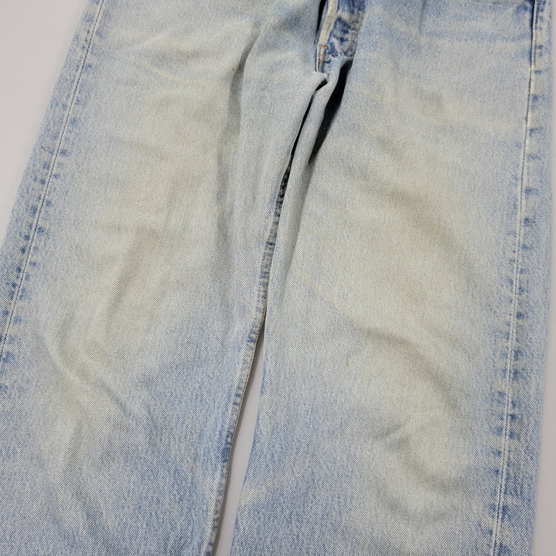 【現状渡し品】【メンズ】 Levi's リーバイス 501 DENIM PANTS 501-0193 デニムパンツ 刻印511 USA製 ジーンズ 157-260528-as-05-izu サイズ：34×32 カラー：ライトインディゴ 万代Net店