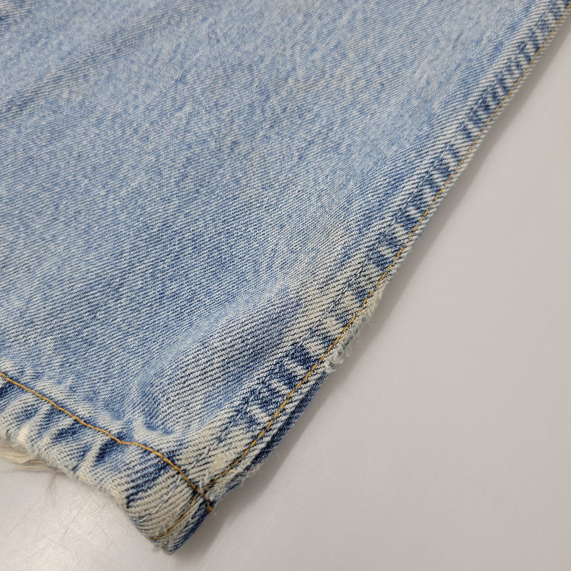 【現状渡し品】【メンズ】 Levi's リーバイス 501 DENIM PANTS 501-0193 デニムパンツ 刻印511 USA製 ジーンズ 157-260528-as-05-izu サイズ：34×32 カラー：ライトインディゴ 万代Net店