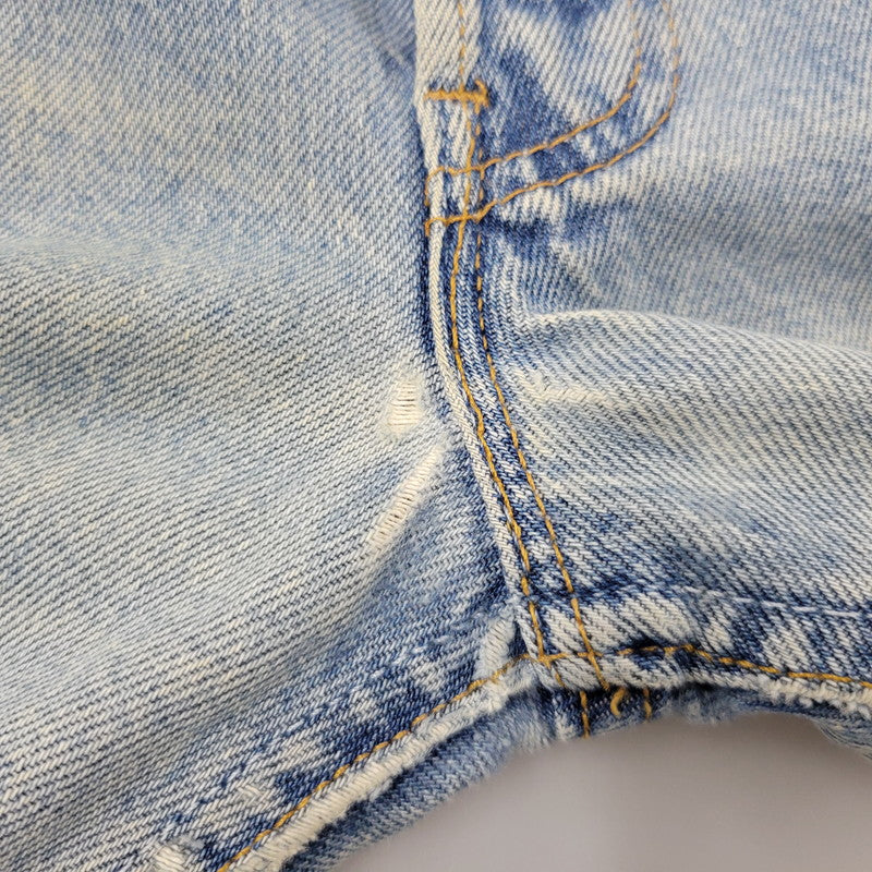 【現状渡し品】【メンズ】 Levi's リーバイス 501 DENIM PANTS 501-0193 デニムパンツ 刻印511 USA製 ジーンズ 157-260528-as-05-izu サイズ：34×32 カラー：ライトインディゴ 万代Net店
