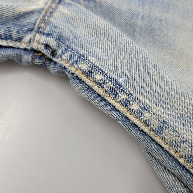 【現状渡し品】【メンズ】 Levi's リーバイス 501 DENIM PANTS 501-0193 デニムパンツ 刻印511 USA製 ジーンズ 157-260528-as-05-izu サイズ：34×32 カラー：ライトインディゴ 万代Net店