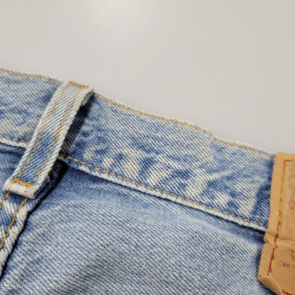 【現状渡し品】【メンズ】 Levi's リーバイス 501 DENIM PANTS 501-0193 デニムパンツ 刻印511 USA製 ジーンズ 157-260528-as-05-izu サイズ：34×32 カラー：ライトインディゴ 万代Net店
