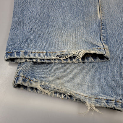 【現状渡し品】【メンズ】 Levi's リーバイス 501 DENIM PANTS 501-0193 デニムパンツ 刻印511 USA製 ジーンズ 157-260528-as-05-izu サイズ：34×32 カラー：ライトインディゴ 万代Net店