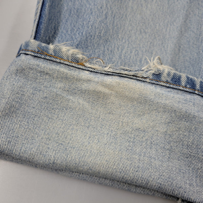 【現状渡し品】【メンズ】 Levi's リーバイス 501 DENIM PANTS 501-0193 デニムパンツ 刻印511 USA製 ジーンズ 157-260528-as-05-izu サイズ：34×32 カラー：ライトインディゴ 万代Net店