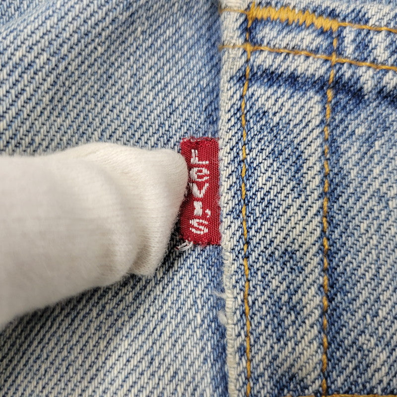 【現状渡し品】【メンズ】 Levi's リーバイス 501 DENIM PANTS 501-0193 デニムパンツ 刻印511 USA製 ジーンズ 157-260528-as-05-izu サイズ：34×32 カラー：ライトインディゴ 万代Net店