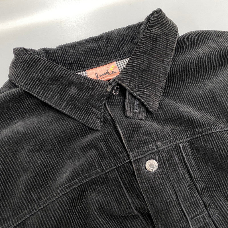 【中古品】【メンズ】 FREAK'S STORE フリークスストア × I NEED YOU BABY アイニーヂューベイべー 23AW-120SET CORDUROY WIDE PANTS SET-UP セットアップ 147-260529-ya-11-izu サイズ：L カラー：ブラック 万代Net店