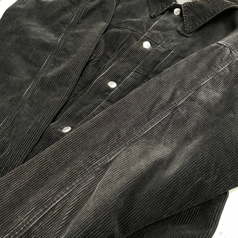 【中古品】【メンズ】 FREAK'S STORE フリークスストア × I NEED YOU BABY アイニーヂューベイべー 23AW-120SET CORDUROY WIDE PANTS SET-UP セットアップ 147-260529-ya-11-izu サイズ：L カラー：ブラック 万代Net店