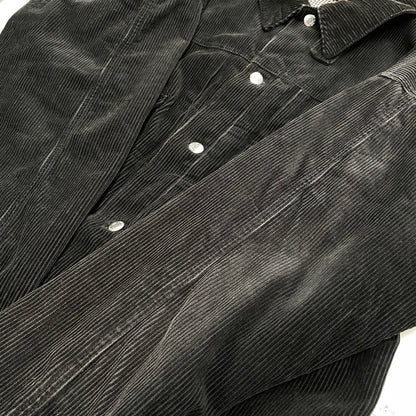 【中古品】【メンズ】 FREAK'S STORE フリークスストア × I NEED YOU BABY アイニーヂューベイべー 23AW-120SET CORDUROY WIDE PANTS SET-UP セットアップ 147-260529-ya-11-izu サイズ：L カラー：ブラック 万代Net店