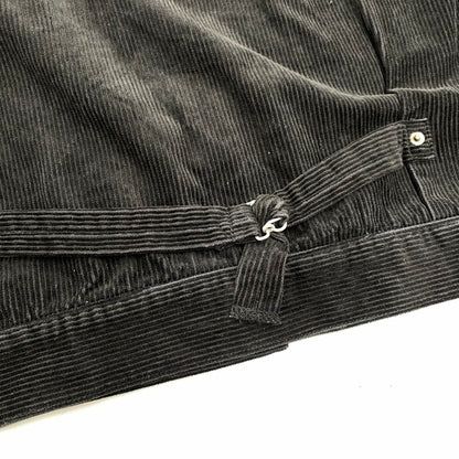 【中古品】【メンズ】 FREAK'S STORE フリークスストア × I NEED YOU BABY アイニーヂューベイべー 23AW-120SET CORDUROY WIDE PANTS SET-UP セットアップ 147-260529-ya-11-izu サイズ：L カラー：ブラック 万代Net店