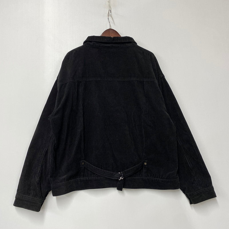 【中古品】【メンズ】 FREAK'S STORE フリークスストア × I NEED YOU BABY アイニーヂューベイべー 23AW-120SET CORDUROY WIDE PANTS SET-UP セットアップ 147-260529-ya-11-izu サイズ：L カラー：ブラック 万代Net店