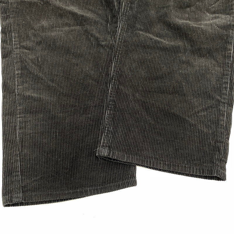 【中古品】【メンズ】 FREAK'S STORE フリークスストア × I NEED YOU BABY アイニーヂューベイべー 23AW-120SET CORDUROY WIDE PANTS SET-UP セットアップ 147-260529-ya-11-izu サイズ：L カラー：ブラック 万代Net店