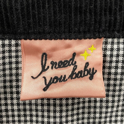 【中古品】【メンズ】 FREAK'S STORE フリークスストア × I NEED YOU BABY アイニーヂューベイべー 23AW-120SET CORDUROY WIDE PANTS SET-UP セットアップ 147-260529-ya-11-izu サイズ：L カラー：ブラック 万代Net店