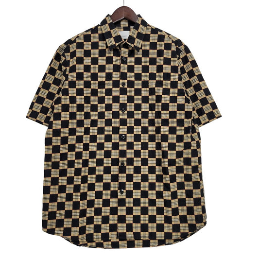 【中古品】【メンズ】 BURBERRY バーバリー TRULO CHECK S/S SHIRT 8029595 チェック ショートスリーブ シャツ 半袖 トップス 141-260530-as-07-izu サイズ：S カラー：マルチカラー 万代Net店