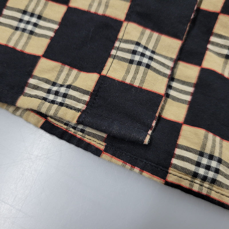 【中古品】【メンズ】 BURBERRY バーバリー TRULO CHECK S/S SHIRT 8029595 チェック ショートスリーブ シャツ 半袖 トップス 141-260530-as-07-izu サイズ：S カラー：マルチカラー 万代Net店