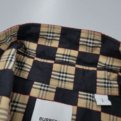 【中古品】【メンズ】 BURBERRY バーバリー TRULO CHECK S/S SHIRT 8029595 チェック ショートスリーブ シャツ 半袖 トップス 141-260530-as-07-izu サイズ：S カラー：マルチカラー 万代Net店