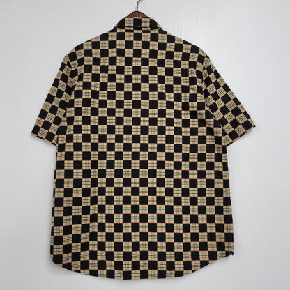 【中古品】【メンズ】 BURBERRY バーバリー TRULO CHECK S/S SHIRT 8029595 チェック ショートスリーブ シャツ 半袖 トップス 141-260530-as-07-izu サイズ：S カラー：マルチカラー 万代Net店