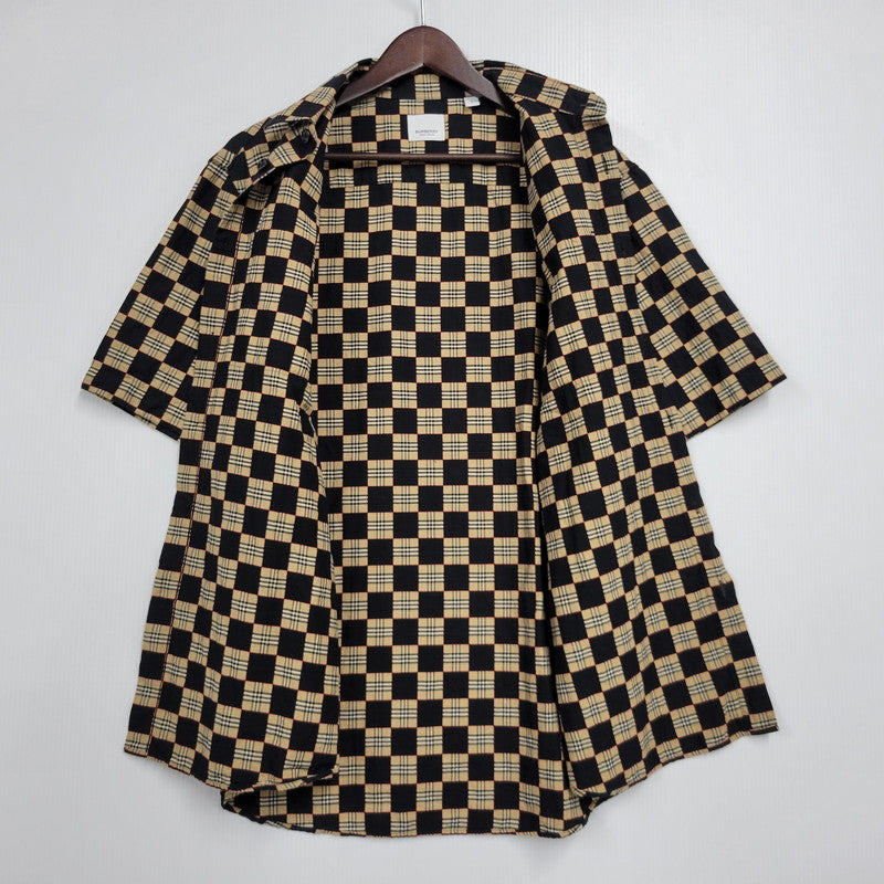 【中古品】【メンズ】 BURBERRY バーバリー TRULO CHECK S/S SHIRT 8029595 チェック ショートスリーブ シャツ 半袖 トップス 141-260530-as-07-izu サイズ：S カラー：マルチカラー 万代Net店