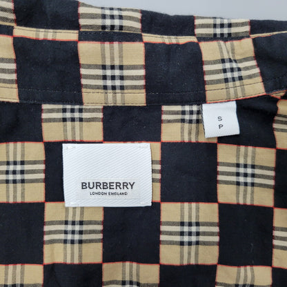 【中古品】【メンズ】 BURBERRY バーバリー TRULO CHECK S/S SHIRT 8029595 チェック ショートスリーブ シャツ 半袖 トップス 141-260530-as-07-izu サイズ：S カラー：マルチカラー 万代Net店