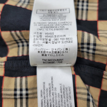 【中古品】【メンズ】 BURBERRY バーバリー TRULO CHECK S/S SHIRT 8029595 チェック ショートスリーブ シャツ 半袖 トップス 141-260530-as-07-izu サイズ：S カラー：マルチカラー 万代Net店
