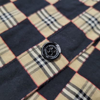 【中古品】【メンズ】 BURBERRY バーバリー TRULO CHECK S/S SHIRT 8029595 チェック ショートスリーブ シャツ 半袖 トップス 141-260530-as-07-izu サイズ：S カラー：マルチカラー 万代Net店