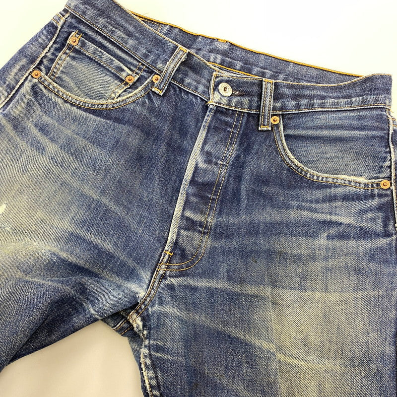 【現状渡し品】【メンズ】 EURO LEVI'S ユーロ リーバイス 00501-0101 刻印247 2002年製 00S 501 DENIM PANTS デニム パンツ ボトムス ズボン 157-260719-cs-09-izu サイズ：32×32 カラー：インディゴ 万代Net店