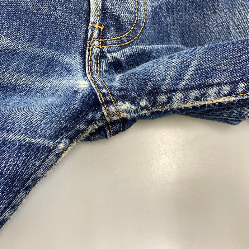 【現状渡し品】【メンズ】 EURO LEVI'S ユーロ リーバイス 00501-0101 刻印247 2002年製 00S 501 DENIM PANTS デニム パンツ ボトムス ズボン 157-260719-cs-09-izu サイズ：32×32 カラー：インディゴ 万代Net店