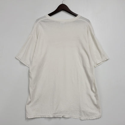【中古品】【メンズ】 GILDAN ギルダン 00S BUDWEISER バドワイザー SS TEE ショートスリーブ Tシャツ トップス 半袖 146-260602-ya-13-izu サイズ：L カラー：ホワイト 万代Net店