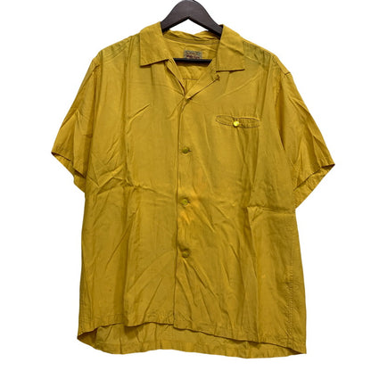 【中古品】【メンズ】 STYLE EYES スタイルアイズ RAYON BOWLING SS SHIRT SE38368 レーヨン ボーリング ショートスリーブ シャツ 半袖 145-260715-as-02-izu サイズ：M カラー：イエロー 万代Net店