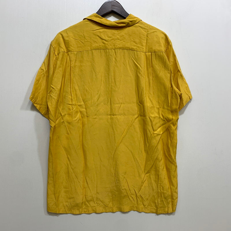 【中古品】【メンズ】 STYLE EYES スタイルアイズ RAYON BOWLING SS SHIRT SE38368 レーヨン ボーリング ショートスリーブ シャツ 半袖 145-260715-as-02-izu サイズ：M カラー：イエロー 万代Net店