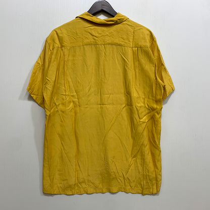 【中古品】【メンズ】 STYLE EYES スタイルアイズ RAYON BOWLING SS SHIRT SE38368 レーヨン ボーリング ショートスリーブ シャツ 半袖 145-260715-as-02-izu サイズ：M カラー：イエロー 万代Net店