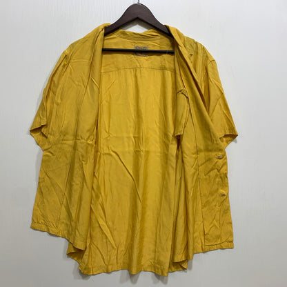 【中古品】【メンズ】 STYLE EYES スタイルアイズ RAYON BOWLING SS SHIRT SE38368 レーヨン ボーリング ショートスリーブ シャツ 半袖 145-260715-as-02-izu サイズ：M カラー：イエロー 万代Net店