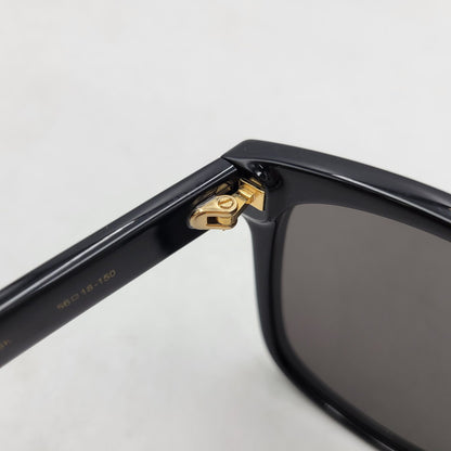【中古品】【メンズ/レディース】 GUCCI グッチ SQUARE SUNGLASSES GG0637SK スクエア サングラス 183-260530-as-24-izu サイズ：56□18-150 カラー：ブラック 万代Net店