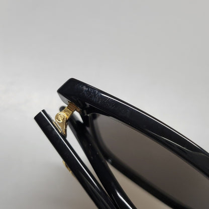 【中古品】【メンズ/レディース】 GUCCI グッチ SQUARE SUNGLASSES GG0637SK スクエア サングラス 183-260530-as-24-izu サイズ：56□18-150 カラー：ブラック 万代Net店